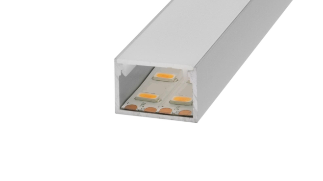 LED Aluminiumprofil DUO.HIGH - 22.6x15.6mm