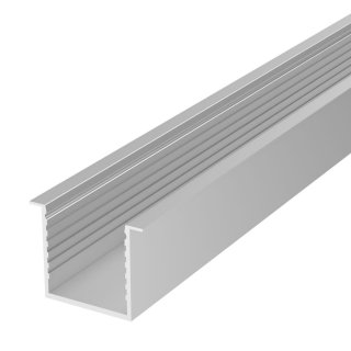 LED Aluminiumprofil BASIC mit Kragen - 45x35mm