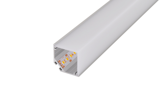 LED Aluminiumprofil Palermo Angolo 30x30mm