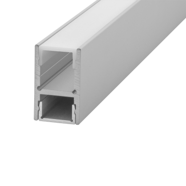 LED-Aluminiumprofil Bologna H mit Kabelführung - 18.4x30mm