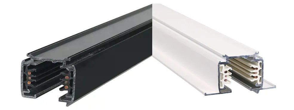 3-Phasen und DALI Auf-/Einbaustromschienen