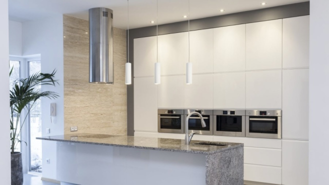 Pendelleuchte Zylinder mit integriertem Downlight