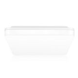 LED Aufbauleuchte square, weiss, 280x280x48mm, 18W, IP54, ON/OFF