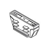 3-Phasen Linear-Verbinder Stromführend, sz/ws/si Made in Italy