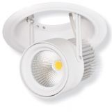 Deckeneinbaustrahler SPA-038SR LED, 30W inkl. Netzteil dimmbar