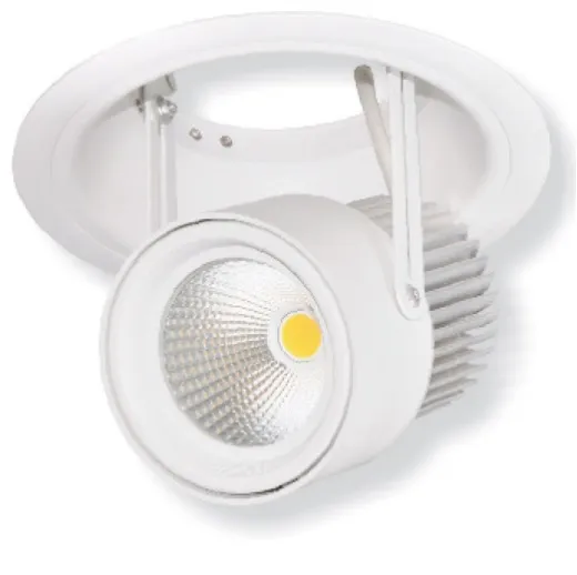 Deckeneinbaustrahler SPA-038SR LED, 30W inkl. Netzteil dimmbar