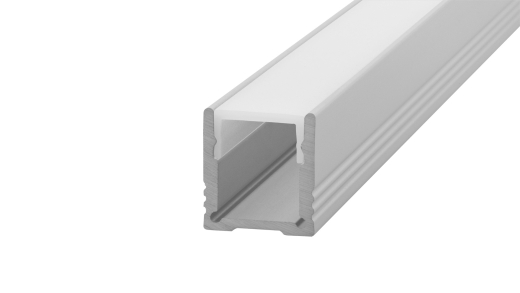 LED Aluminiumprofil Bologna Hoch 18,4x19,7mm - bis 5m am Stück