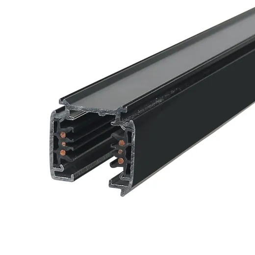 3-Phasen und DALI 2m Aufbaustromschiene, schwarz oder weiss
