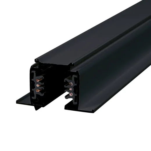 3-Phasen und DALI 2m Einbaustromschiene, schwarz oder weiss