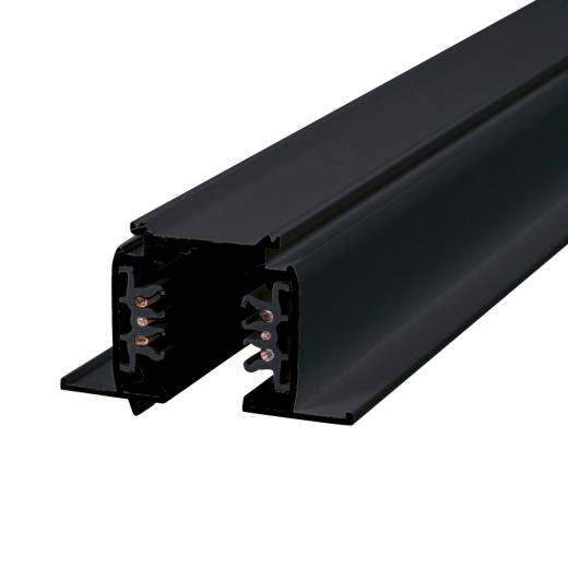 3-Phasen und DALI 4m Einbaustromschiene, schwarz oder weiss