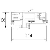 3-Phasen DALI-Adapter, weiss oder schwarz