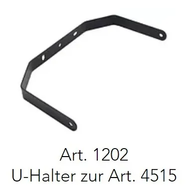 U-Halter POWER DISC 150W zu Art. 4515