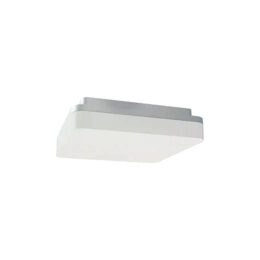 Ledeshi LED SLICE SQUARE N III weiss, silber o. anthrazit, 10/18/24W, 3000/4000K, IP54, 260x260mm, PhaseDim