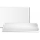 LED-Panel OFFICE 120x30cm Rahmen weiss Phasen dimmbar