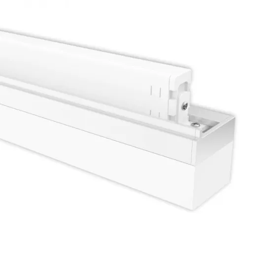 Schienenstrahler Linear >Ra90, Aluminium 605x34x32, 110° 20W ws