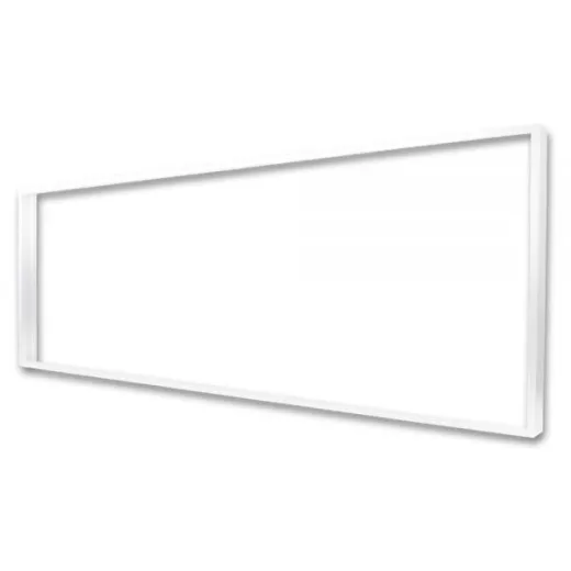 Aufbaurahmen weiss für LED PANEL 30x120cm