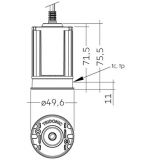 LED-Einbauspot 50mm 700lm Tridonic 9Watt