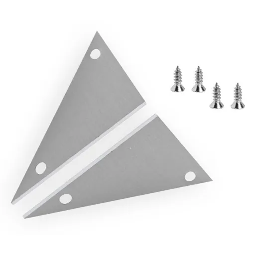 Endkappenset Aluminium - Walllight 2.0