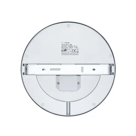 Ledeshi LED CIRCLE STEP II silber 29W 3000K IP44 1800lm Ø250mm