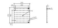 Modul QLE ADV5 - QLE 270x270mm 1250lm 840 ADV5