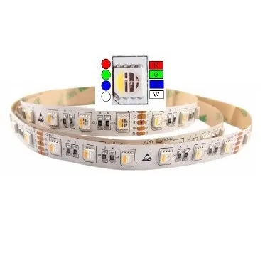 LED-Strip RGBW 24V 23W/m 72Leds/m 1000lm/m CRI90 - 3000K, 12mm
