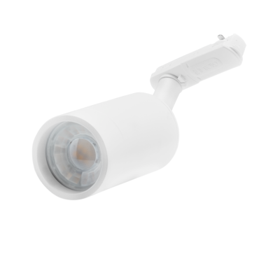1-Phasen Adapterspot TRAC Weiss, für LED GU10 (exkl. GU10 Spot)