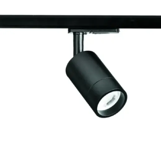 1-Phasen Adapterspot TRAC schwarz, für LED GU10 (exkl. GU10 Spot)