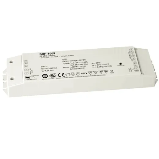 RF/LV PUSH, RGBW, LED TREIBER 24VDC 100W