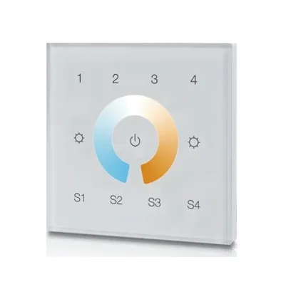 DALI DT8 Touch Panel AC, Tunable white, Wandmontage