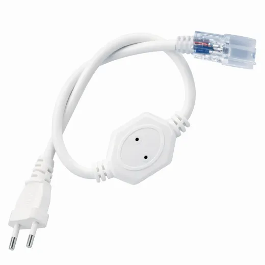 LED Stripe 230V 3000K 1000lm/m 5m UV-PVC 120LED/m (7x14mm) inkl. Netzkabel