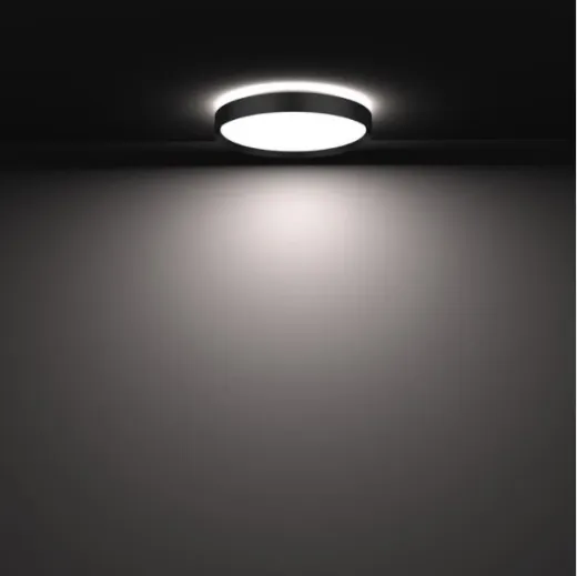 DECO LED Wand-/Deckenleuchte Ø60cm, 60W DALI/PushDIM ws