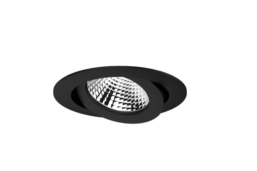 Ring LED-Einbauspot 8W, 36°, (A:Ø95-Loch: Ø80), 680lm, CRI90, IP54, Ph.Dim sz