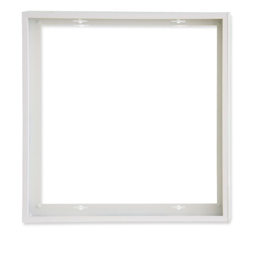 Aufbaurahmen weiß Höhe 51mm für LED-Panels 625x625 vormontier