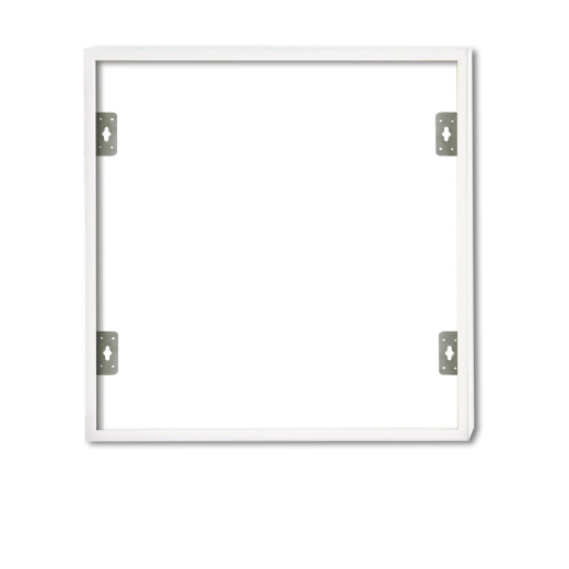 Aufbaurahmen weiß H=7cm LED-Panels 625x625 steckbare Schnellm.
