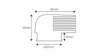 IP65 LED Modul Set 8W inkl. Netzteil Ph.-dimmbar