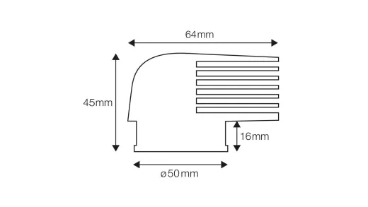 IP65 LED Modul Set 8W inkl. Netzteil Ph.-dimmbar