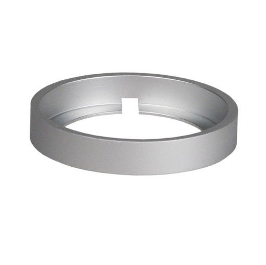 Aufbauring silber Möbelleuchte