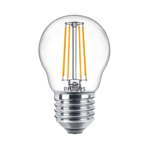 Philips Master E27 Kugel Fadenlampe Klar 2700K 3.4W 470lm dimmba
