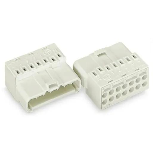 Steckerteil 7-polig 2,50 mm² weiß WAGO 267-510