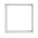 Aufbaurahmen weiss für LED PANEL 600x600mm vormontiert