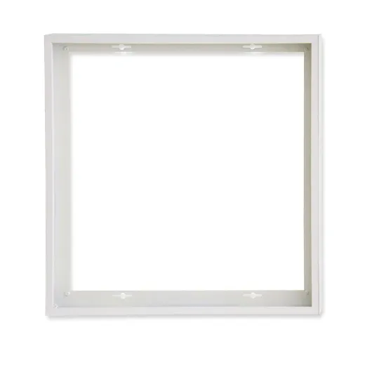 Aufbaurahmen weiss für LED PANEL 600x600mm vormontiert