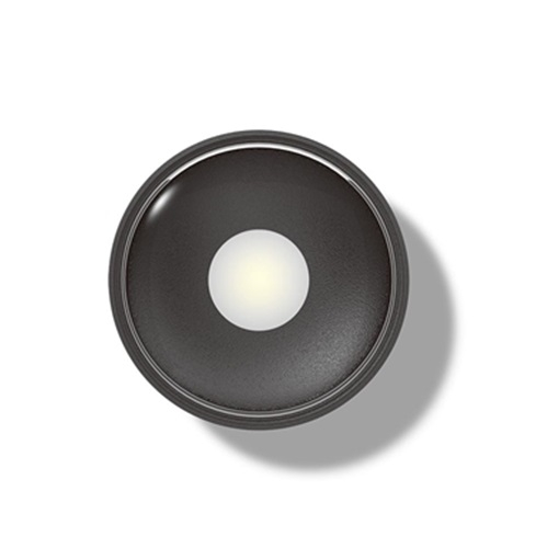 ROLLO, Ø107, 110°, schwarz 230V/6W, 3000K, 420lm, CRI80, IP65