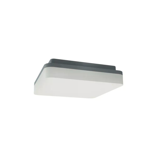 Ledeshi LED SLICE SQUARE N II ws, sil o. anthr, 10/15W, 3000/4000K, IP54, 210X210, HF-SENSOR