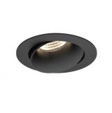 LED-Einbauspot+Ring Deep 8W 36° 765lm CRI80 Ph.-dim sz 3000K