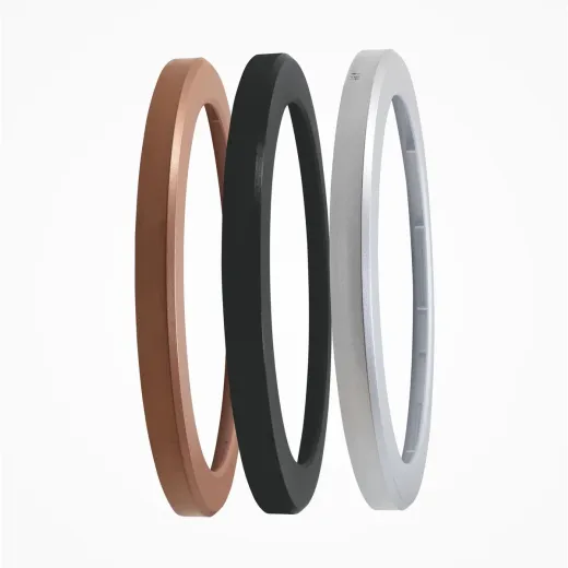 Deko-Ring schwarz, silber oder bronze