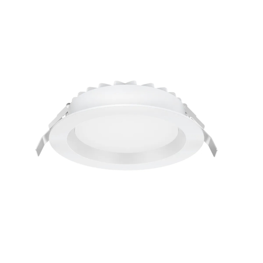 LED-Deckenstrahler 18W, 90°, (A:Ø170-Loch:Ø140-150), 1800lm, CRI 80, IP44, IK06, On/Off ws
