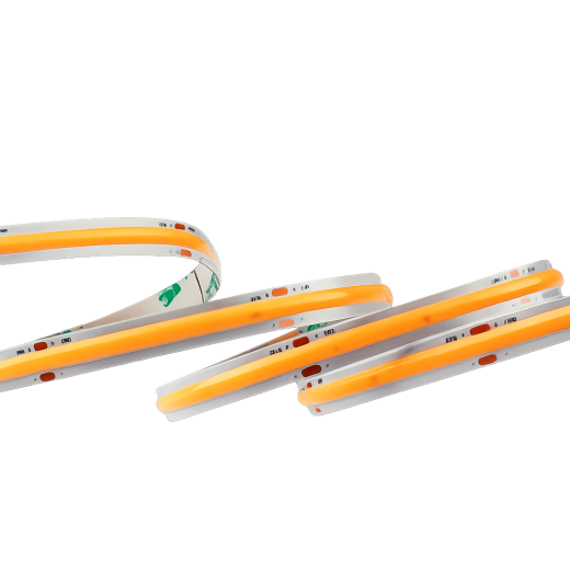 LED-Strip COB 24V 18W, 528Leds/m, 1450lm/W, CRI>90, cut=38.46mm, 10mm - 5m Rolle