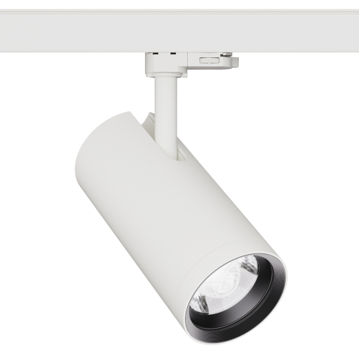 3-Ph Strahler VIBE 30W, 15-60°, CRI97, 2500lm, weiss, PhasenDIM ws