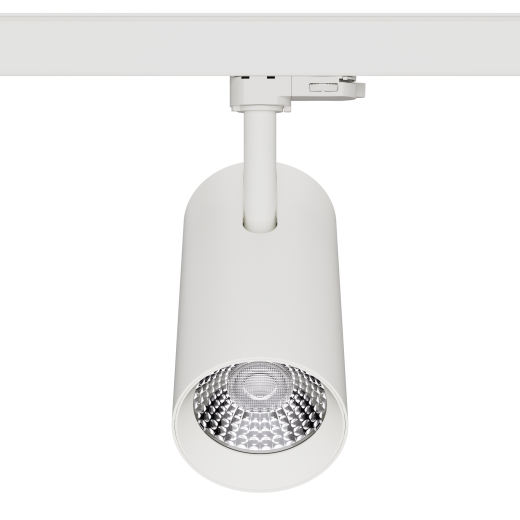3-Ph Strahler VIBE 30W Fixoptik, 15°/24°/36°/60°, CRI97, 3000lm, Ph.Dim ws