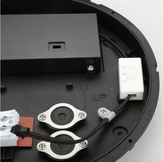 LED-Aufbauleuchte 12W Ø250x58mm 3/4/57'K 1250lm IP65 HF-Sensor